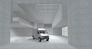 Rendering  Set Mercedes Benz Sprinter 